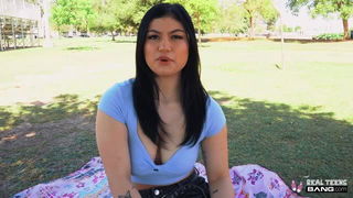 Raven Ryder car sex outdoors porn movie