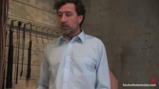 Steve Holmes BDSM dungeon scene xxx video