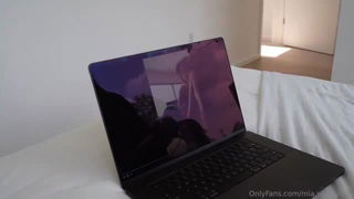 Jadeteen finds Mia Sorety watching sex movie