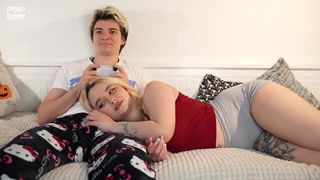 Nika Legran bed cuddles xxx scene