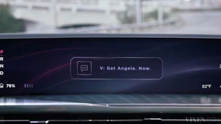 Angela White car interior tease porn movie