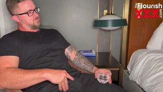 Brick Kummings hotel room tease full porn movie