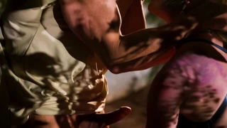 Octavia Red outdoor gangbang
