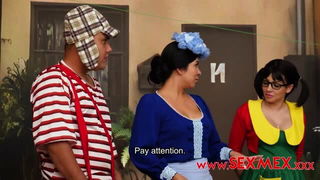 Horny barrio threesome with Micaspengler full porn movie