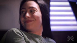 Dolly Paige green top tease porn video